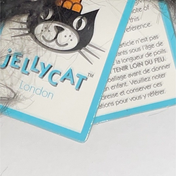 Jellycat Charlie Crow Black Plush Stuffed Retired 2016 Rare Jellycat London Tag - Picture 3 of 11